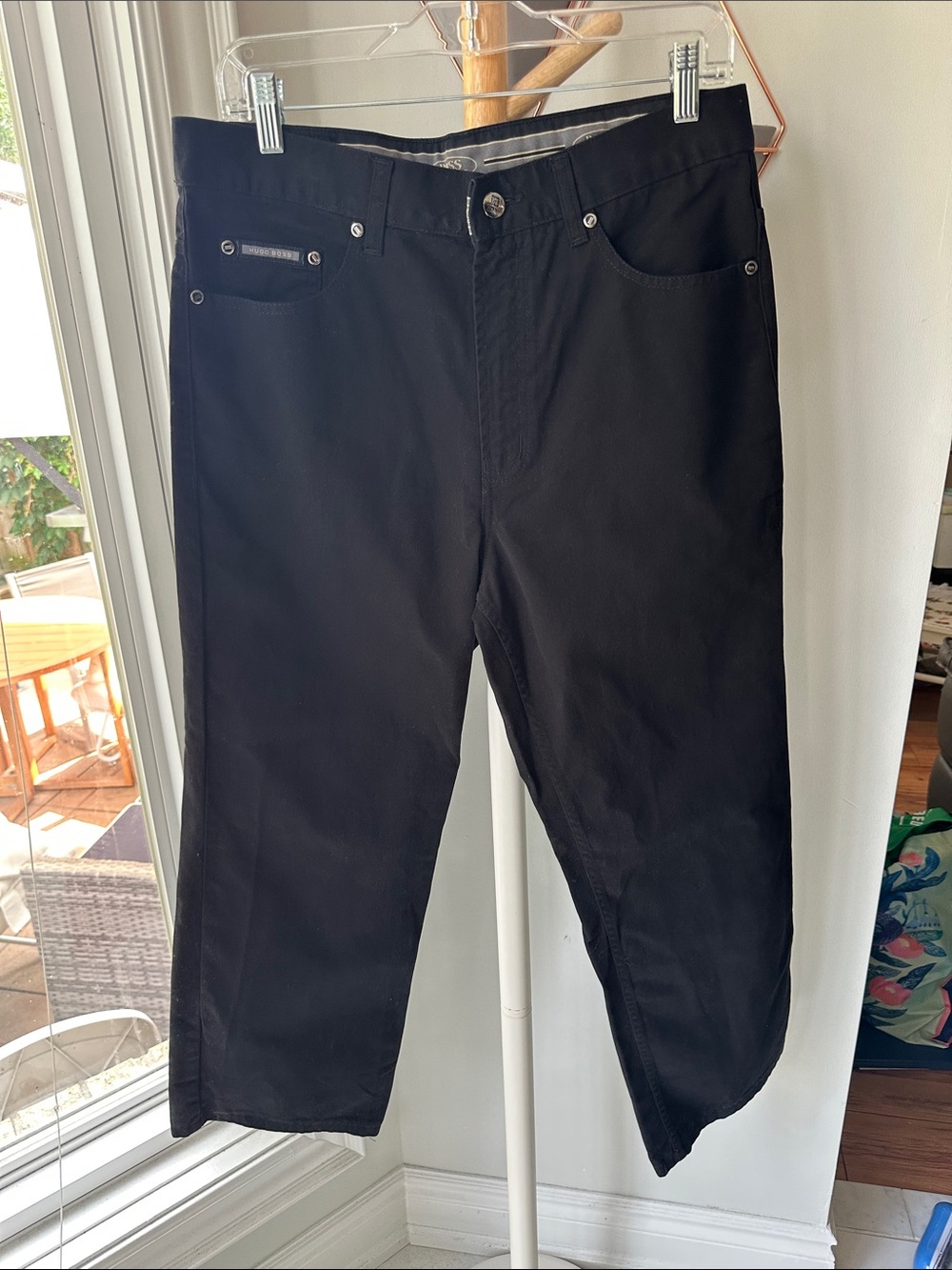 HUGO BOSS Black Men’s Jeans Denim Classic Straight Fit Size 34